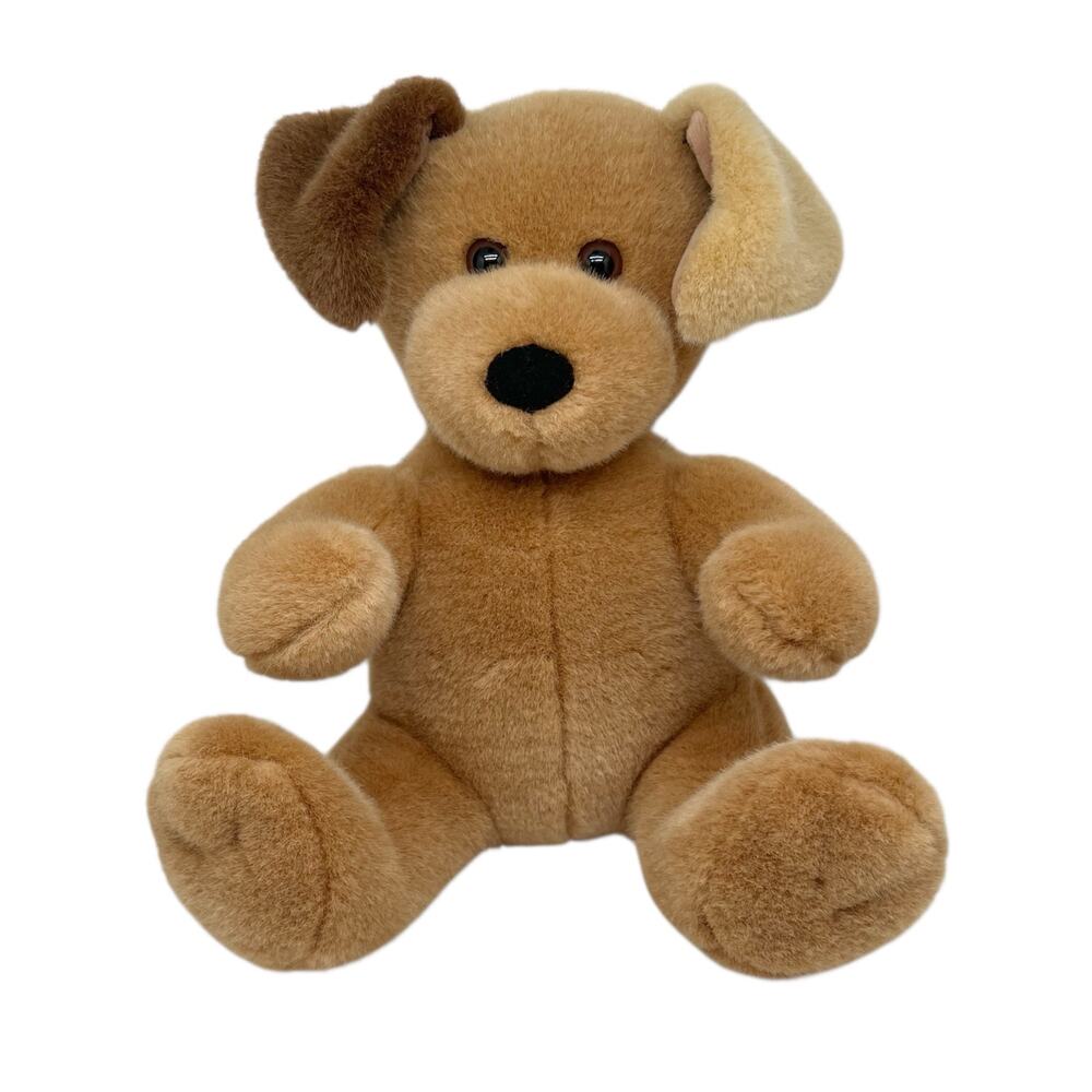 Build A Bear Workshop Brown Sugar Puppy Stuffed Animal Plush Brown Tan